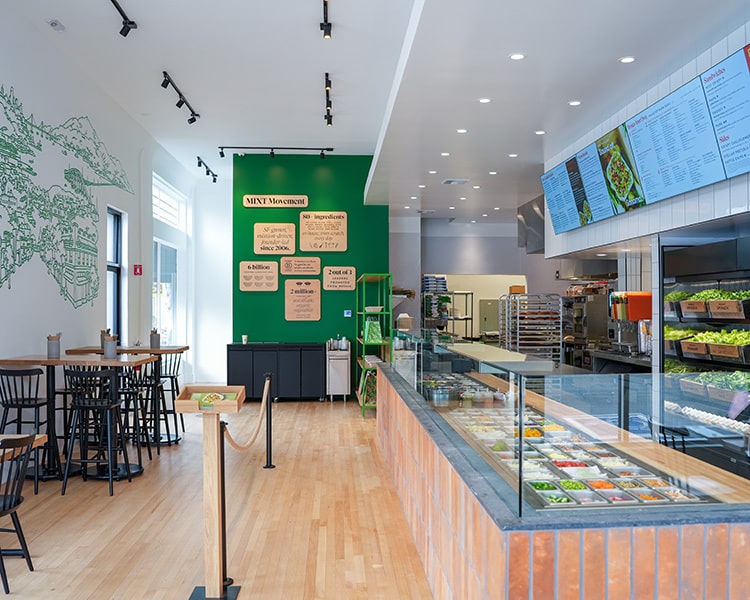 MIXT San Mateo location interior