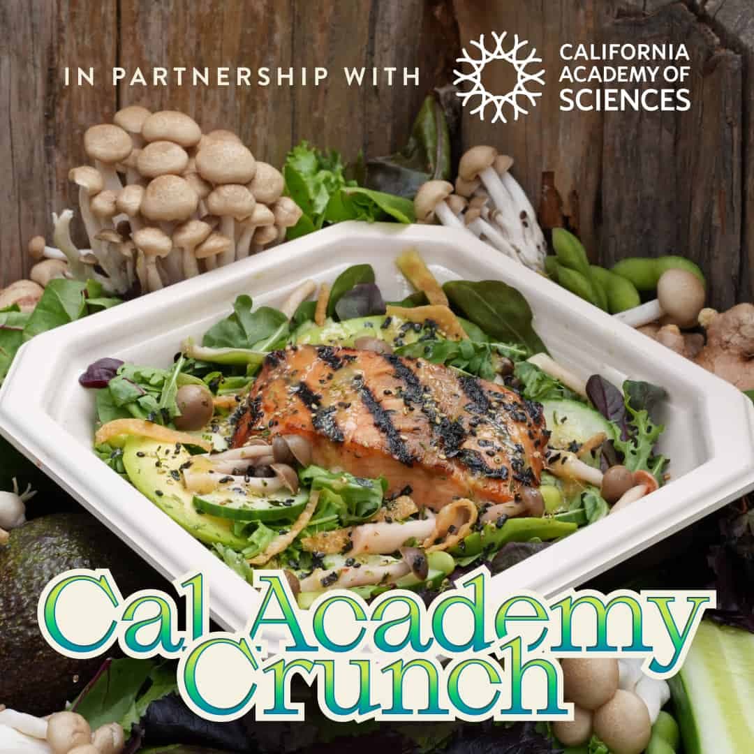 Cal Academy Crunch salad in partnership with California Academy of sciences