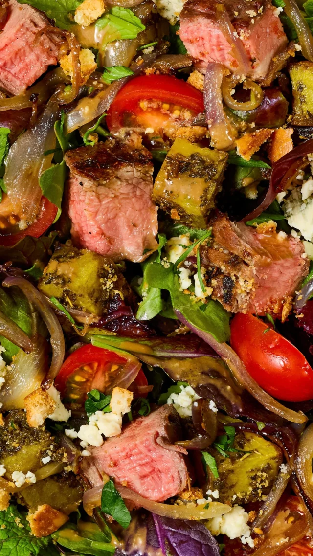 HEAVY on the balsamic vinaigrette plz