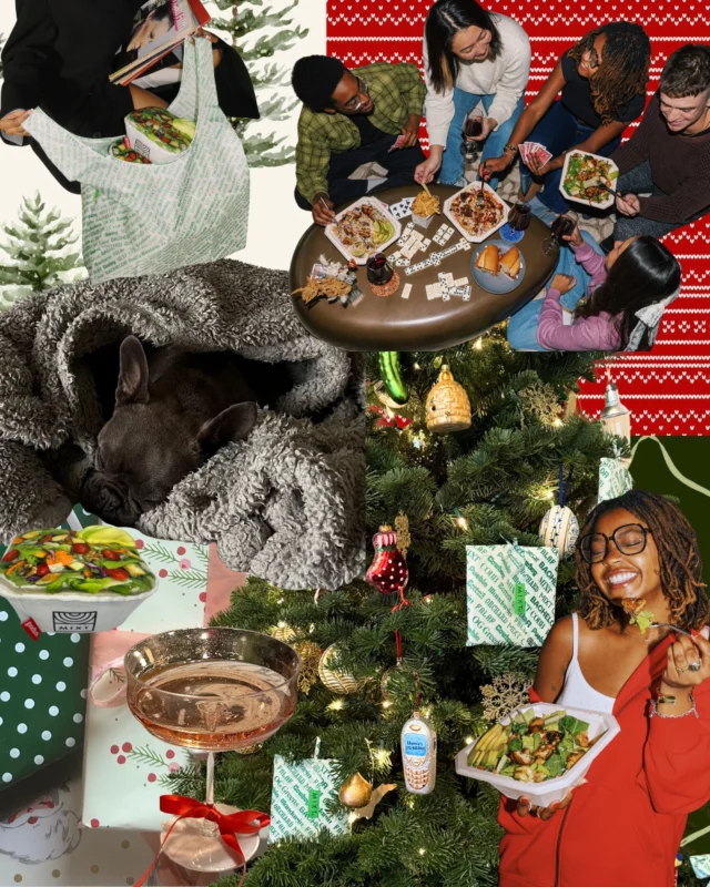 Holiday mood board🎄❄️🥗