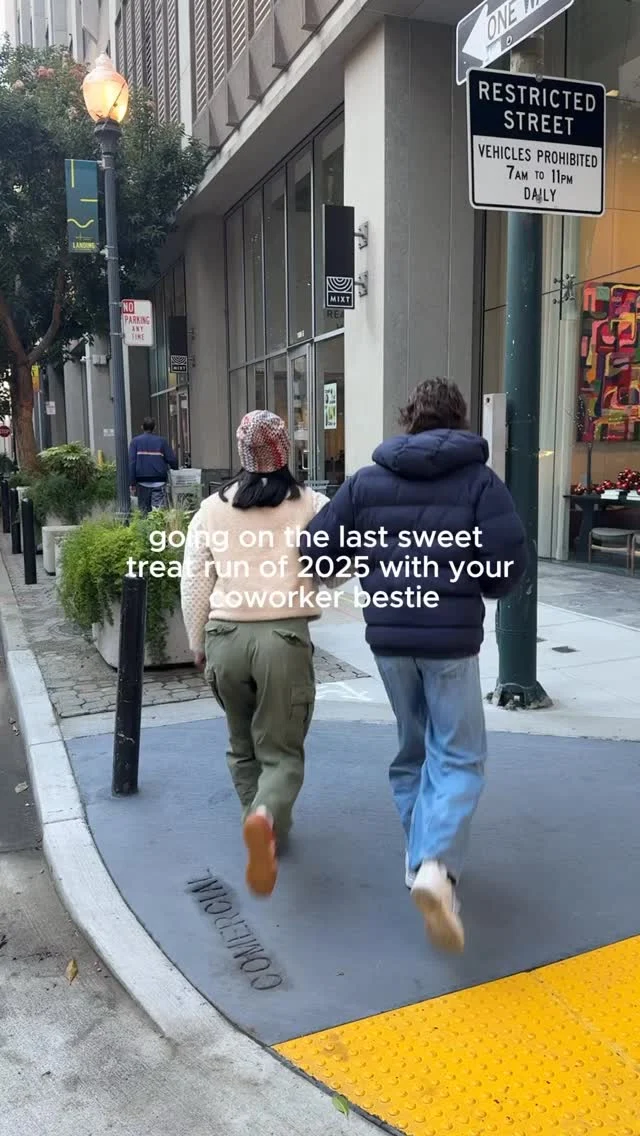 God forbid you take a little sweet treat break during the holiday season