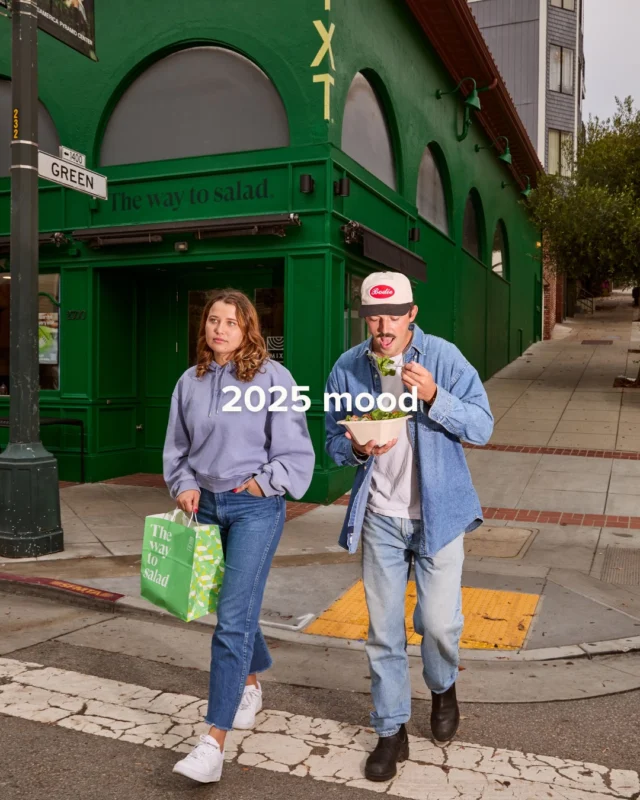 We’ve really been missing our greens since last year.