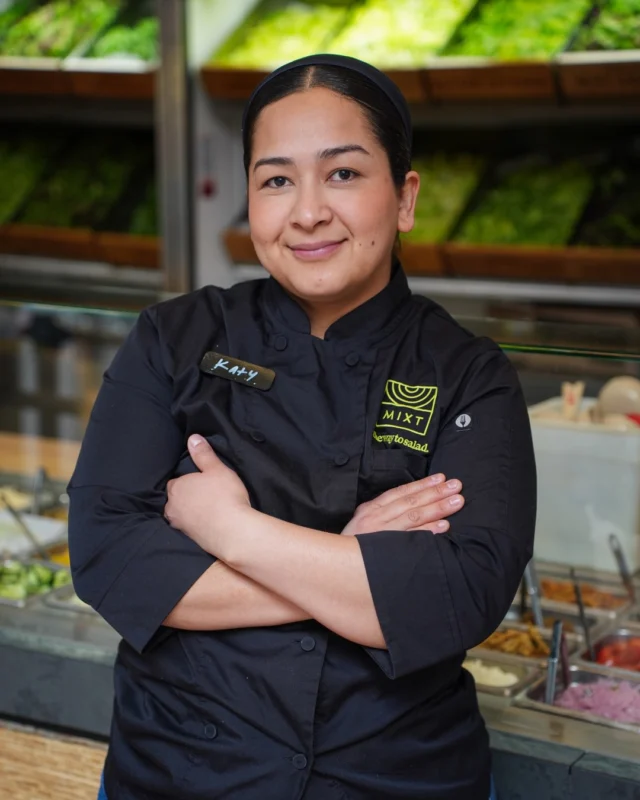 Employee spotlight: Katy MartinezKaty has been part of the MIXT family since 2015, starting as a salad chef and working her way up to general manager in 2025.Originally from El Salvador, Katy’s favorite food is sushi, and her go-to MIXT order is a DYO salad — she switches up the ingredients every day to keep things fresh. Her favorite part of working at MIXT is the culture and opportunities for growth.Visit MIXT at 475 Sansome and say hi to Katy today!