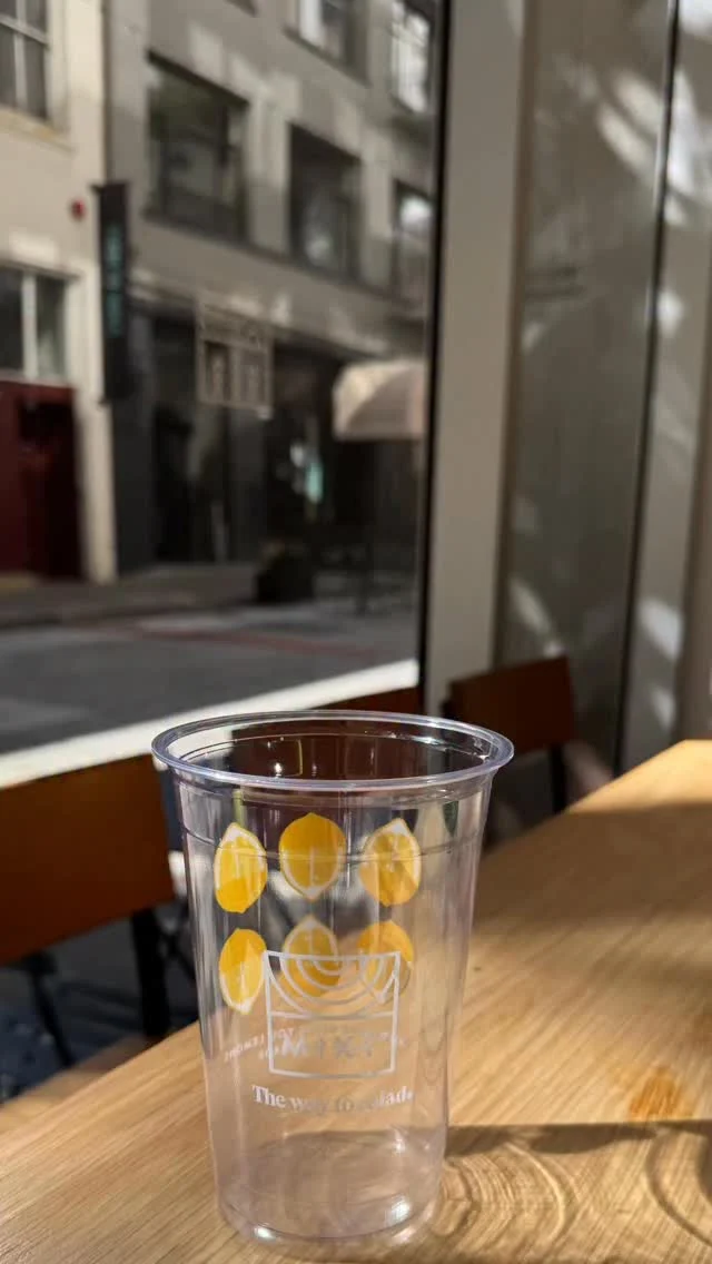 House-made celery, cucumber, green apple agua fresca on repeat🔁