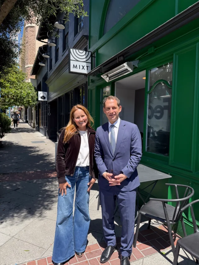 We’re thrilled to have Mayor @danielluriesf join us at MIXT Russian Hill to celebrate two decades of serving San Francisco alongside Co-Founder and CEO, Leslie Silverglide. From our very first location in 2006 to today, we share our success with the entire SF community that has helped us grow along the way. Let’s go, San Francisco!