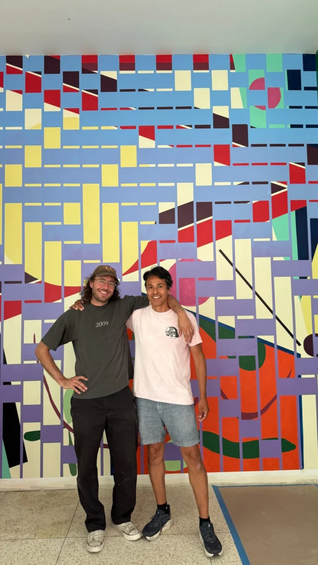 Our new Walnut Creek space is coming together, starting with a custom mural made by Oakland artist @miguel.arzabe with assistance from @milo.moyerbattick 🎨 Get a peek behind the scenes to see how his signature woven canvas process was translated into a mural for our space. Watch the full process, and stay tuned for our official opening week mid-July!